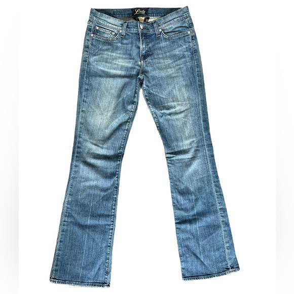 Lucky Brand Womens Bartlett Sweet N Low Denim Bootcut Blue Jeans Size US8/29 - Picture 5 of 14